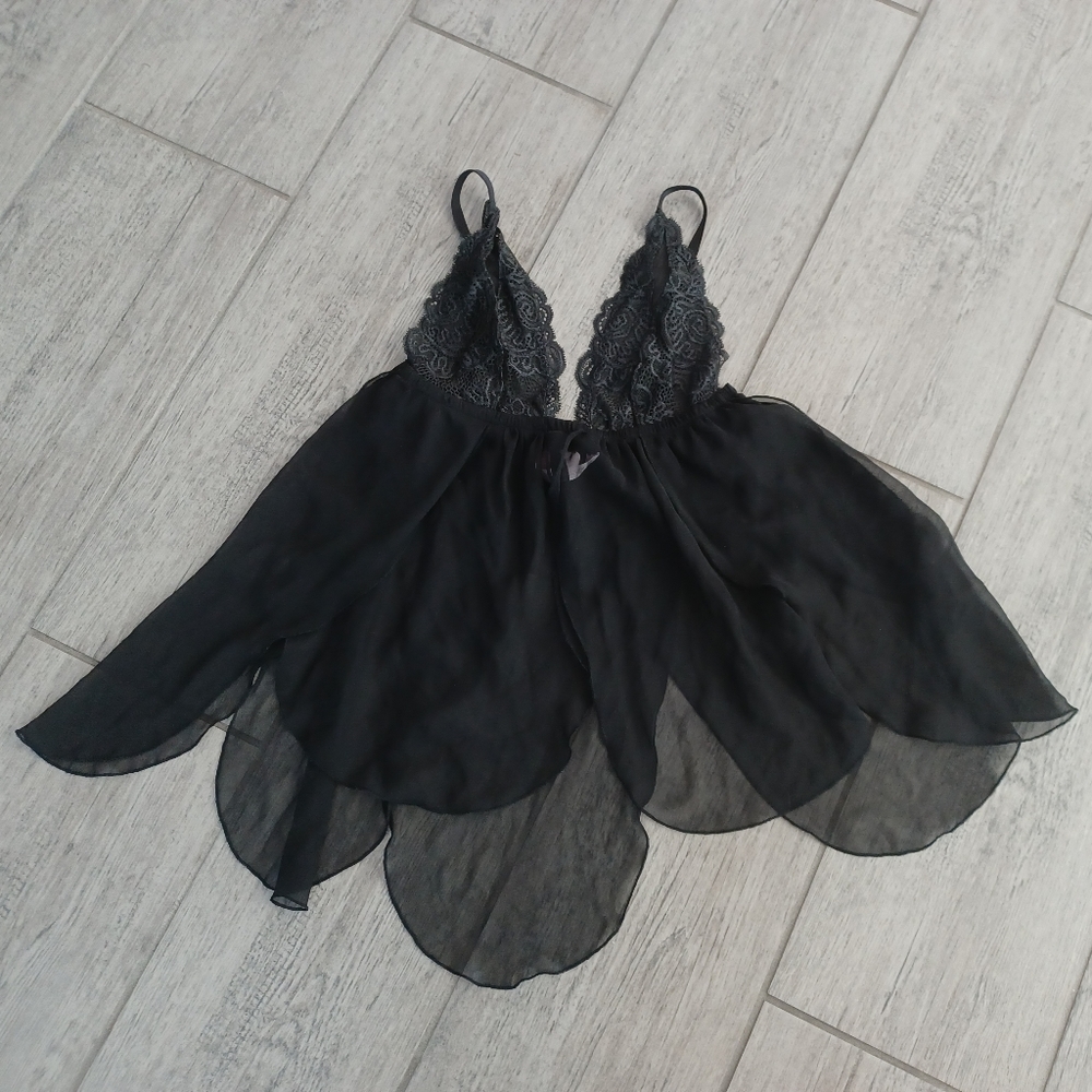 Black Victoria Secret Lace Lingerie